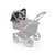 Solseil med ventilasjonsvinduer Breezy Donkey 5 Dune Taupe