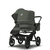 Syskonvagn Donkey 5 Duo Complete Black / Forest Green inklusive hjulblad