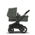 Syskonvagn Donkey 5 Duo Complete Black / Forest Green inklusive hjulblad