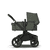 Syskonvagn Donkey 5 Duo Complete Black / Forest Green inklusive hjulblad