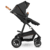 Carrito de bebé combi Amber 3 en 1 Grey Graphite con Wheelblades