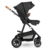 Carrito de bebé combi Amber 3 en 1 Grey Graphite con Wheelblades