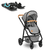 Passeggino Ambra 3 in 1 Grey stone, incluso Sci