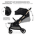 Passeggino leggero APINO Raven Black