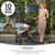 Passeggino leggero APINO Raven Black