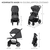 TRIG 3 Granite Grey buggy