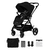 Kinderwagen YOXI pure black