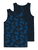 Tank top 2-pakning Dark Sapphire