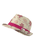 Strohhut Blumen sand