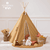 atmosphera tipi kindertent mosterdgeel