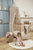 Kombinezon do spania Jumper Musslin Uni soft pink