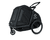 Hundefahrradanhänger mit Bett und Regenverdeck Pluto L navy  blue/black