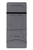 Omkeerbaar overtrek jersey 30x73 cm grijs gemêleerd