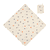 nature Toalla de baño con capucha + guante de aseo Blossom beige