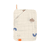 nature Toalla de baño con capucha + guante de aseo Blossom beige