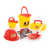 Wader Quality Toys Zestaw murarski z kaskiem, 8 szt.