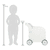 Baby rollator speelgoedkist olifant