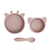 Vajilla Eddy Jirafa set de 3 Woodrose