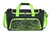 Borsa sportiva Move realizzata con bottiglie in PET riciclate, verde e nera