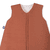 Jumper Mousseline gevoerd roest