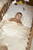 Drap de lit enfant Plume soft sand 75x100 cm