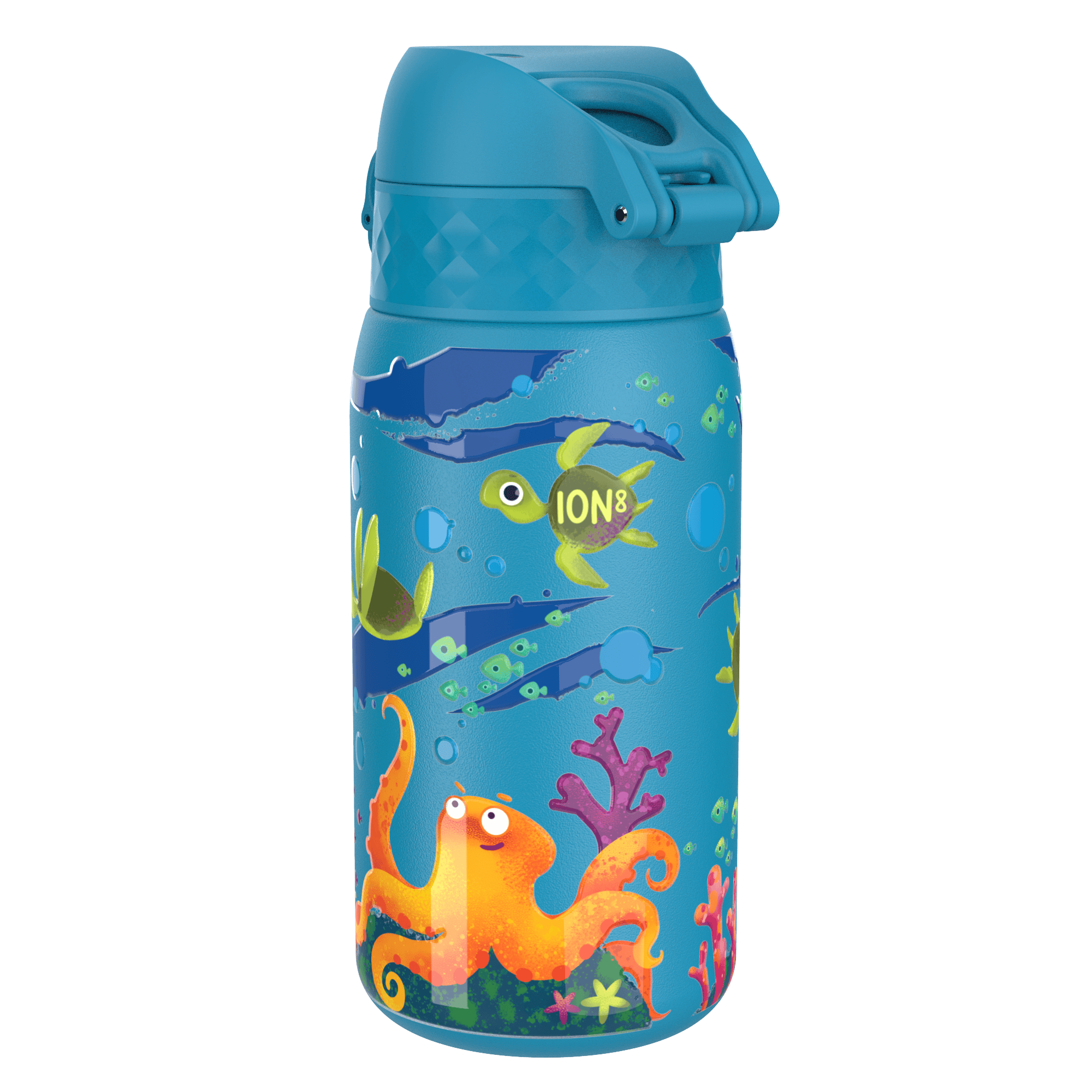 Kinder-Wasserflasche Edelstahl 400 ml dunkelblau