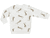 Sudadera BABY ON TOUR crema estampada
