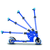 Aluminium Scooter Junior 145mm, blauw