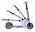 Aluminium Scooter 205 mm pastellrosa