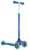 Trottinette enfant 3 roues PRIMO PLUS LIGHTS bleu foncé-turquoise roues lumineuses casque