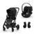 cybex GOLD Balios Black Black i-Size Black Kinderwagen S Lux Moon inclusief Cloud G baby-autostoeltje Plus Moon en Adapter