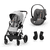 Passeggino Balios S Lux Silver Lava Grey incluso seggiolino auto Cloud G i-Size Plus Lava Grey e Adattatori