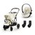 Kinderwagen Gazelle S Taupe Seashell Beige inkl. Babyschale Cloud G i-Size Plus Seashell Beige und Adapter