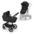 Kinderwagen EOS Lux Moon Black inklusive Babyschale Cloud G i-Size Plus Moon Black und Adapter