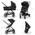 Classic Black Nowy wózek 4 w 1 Mink Pro + baza