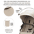 Kinderwagen Newly 4 in 1 Mink Pro Sand Beige + Base
