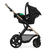 3 i 1 MOOV 2 Pure barnevogn Black