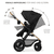 3 in 1 MOOV 2 Air Pure kinderwagen Black