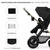 3 in 1 MOOV 2 Air Pure kinderwagen Black