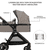 Passeggino 3 in 1 ESME Sand Beige