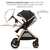 ESME 3in1 Pure barnevogn Black