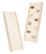 Echelle d'escalade enfant toboggan klatredet bois multicolore