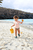 Chaussures de bain vertes