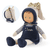 Doudou poupon Miss Marine rêves d'étoiles MDC 25 cm