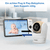 Video-Babyphone VM 919 mit 7 HD LCD Bildschirm und Pan-Tilt-Zoom Kamera