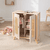 Puppenschrank aus Holz