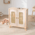 Puppenschrank aus Holz