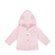 Strickjacke Stripes Silver Pink