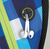 Zaino Night Vision , blu/bianco