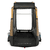 Rimorchio per cani da bicicletta Enna Sundown yellow con copertura antipioggia inclusa